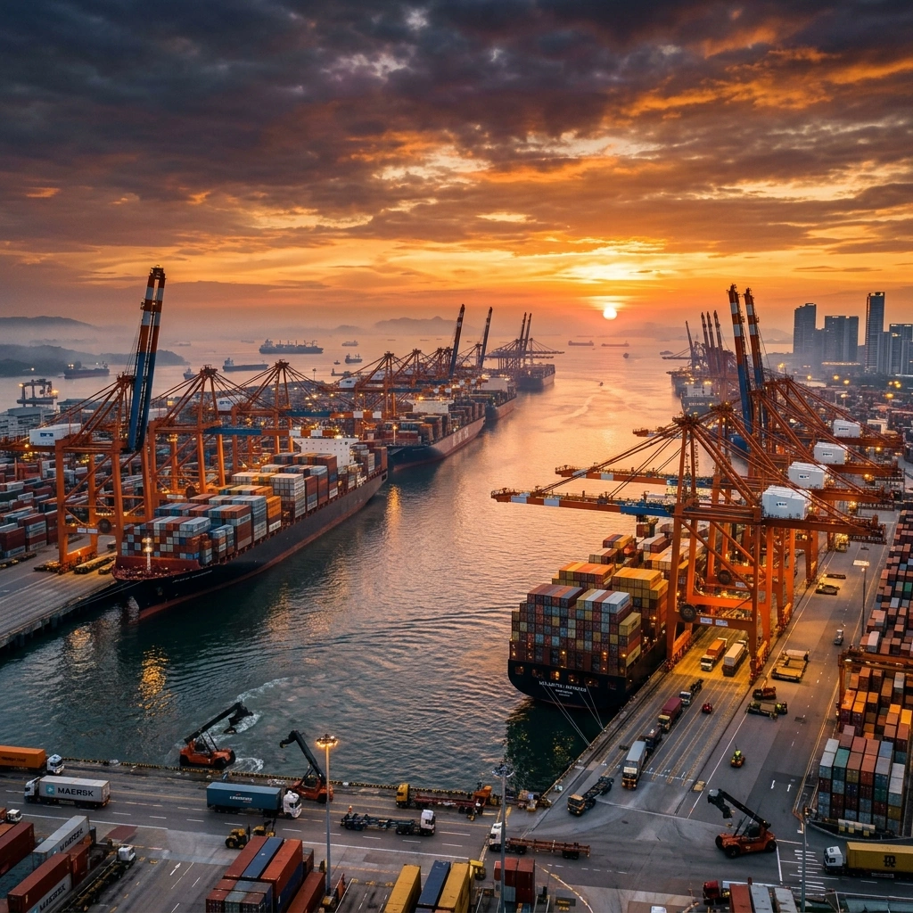 Sri Sai Shipping Background